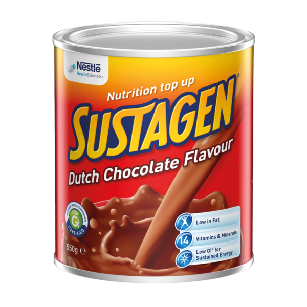 Sustagen Everyday Dutch Chocolate550g Can