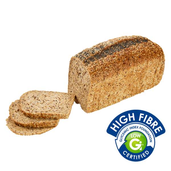 Coles Bakery High Fibre Low GI 7 Seeds & Grains Loaf 800g