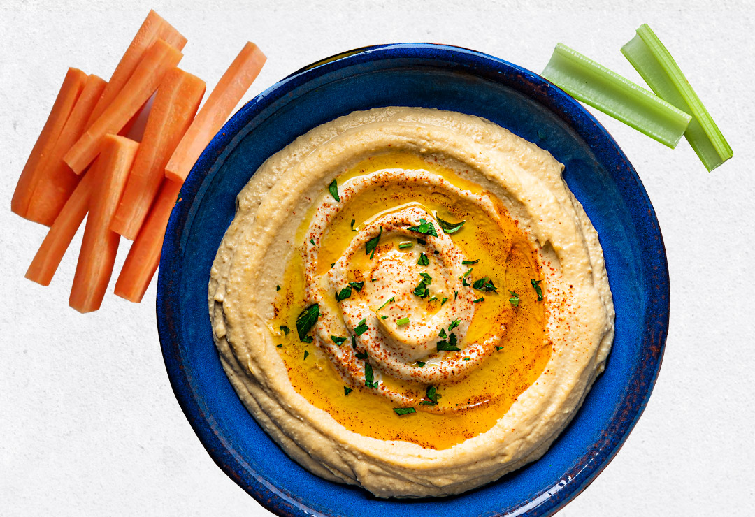 Hummus Carrot and Celery