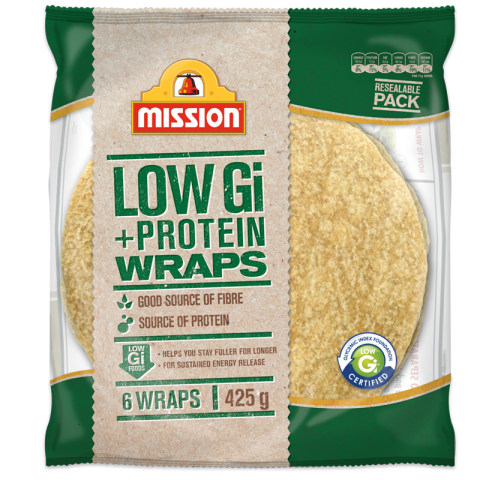 Mission® Low GI + Protein Wraps | GI Foundation