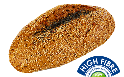 Coles Bakery High Fibre Low GI 7 Seeds & Grains Vienna Bread 400g