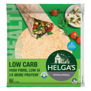 HELGA’S LOW CARB WHOLEMEAL WRAP 6 PACK