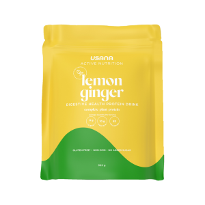 USANA Digestive Health Protein Drink Lemon Ginger