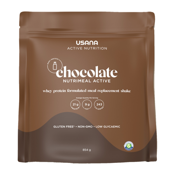 USANA Nutrimeal Active Chocolate Whey Protein Shake