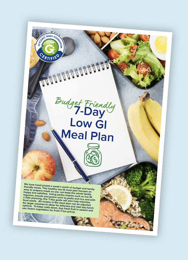 Budget Friendly 7-Day meal plan