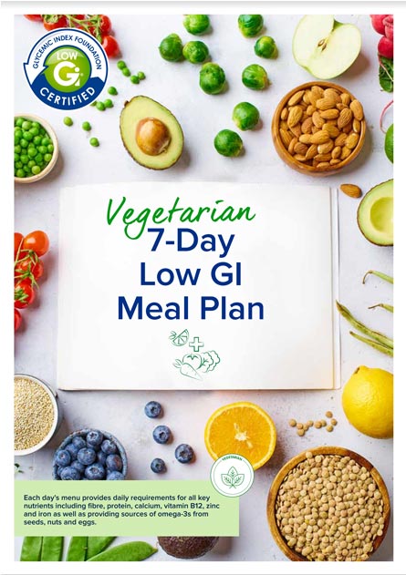 Download our Vegetarian Meal Plan